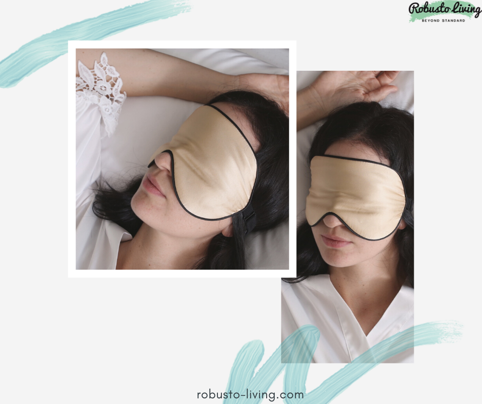 Restful Sleep Guaranteed with Silk Sleep Mask