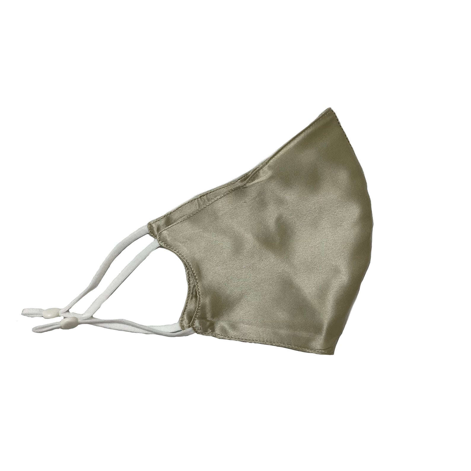 100% Silk Face Mask - Black